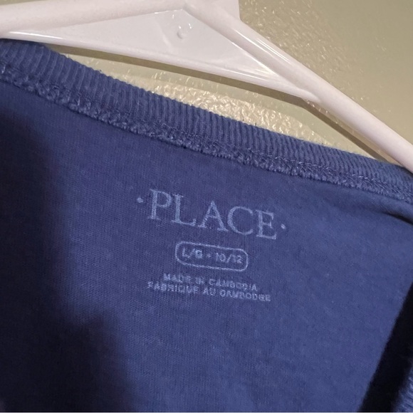 The Children’s Place Pizza Graphic Tee Blue L 10/12 - Picture 7 of 8